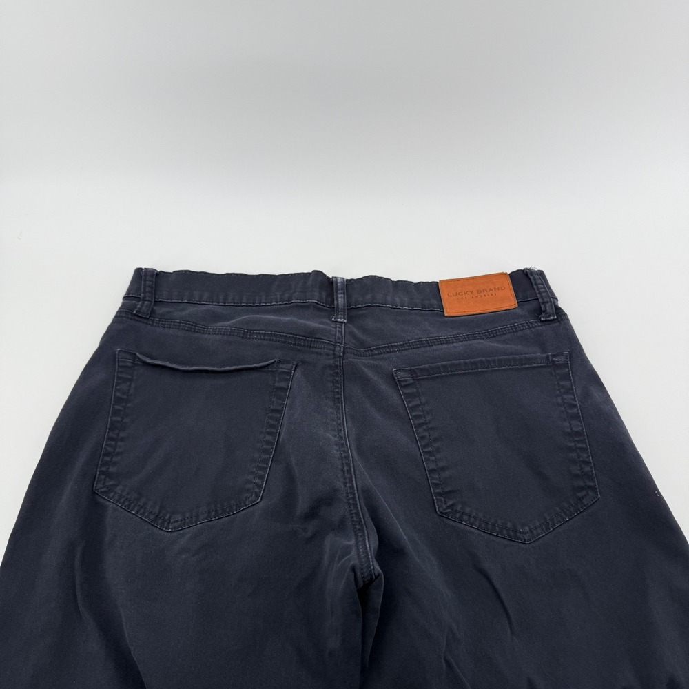 Lucky Brand 121 Slim Straight Pants Mens 33x30 Blue Zodiac 7MP10009
